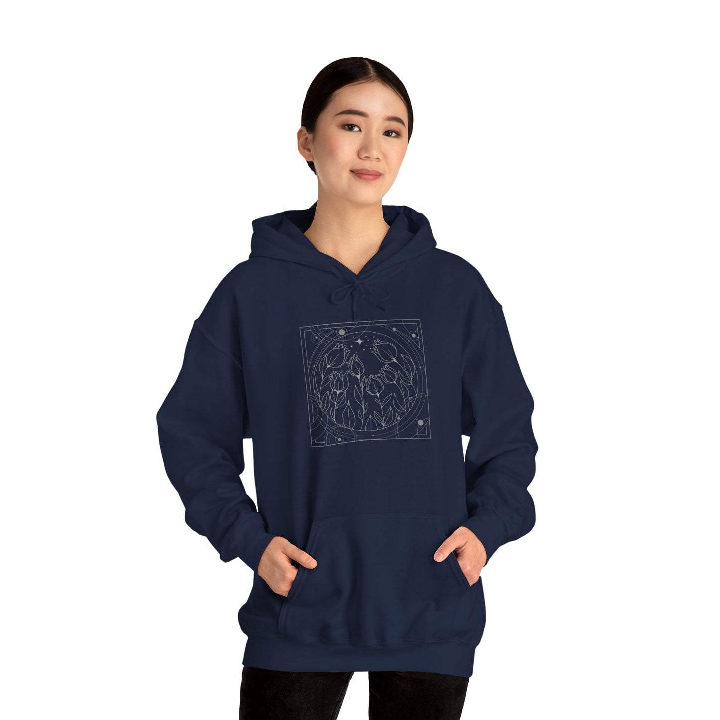 Bloom Where the Stars Align Unisex Heavy Blend™ Hooded Sweatshirt - Avalon's Altar