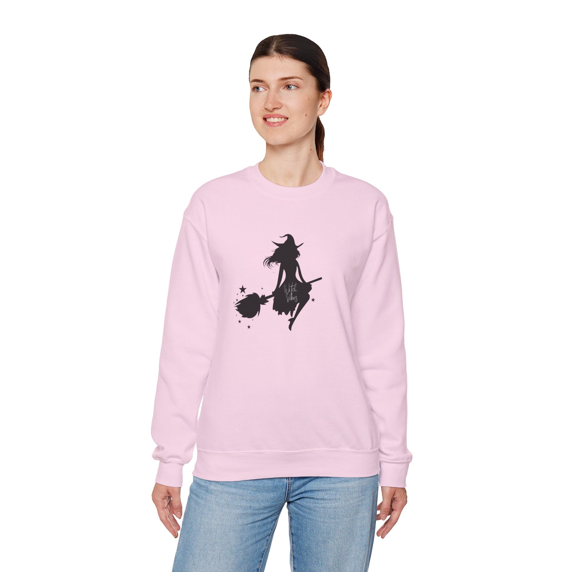 Witch Vibes Unisex Heavy Blend™ Crewneck Sweatshirt - Avalon's Altar