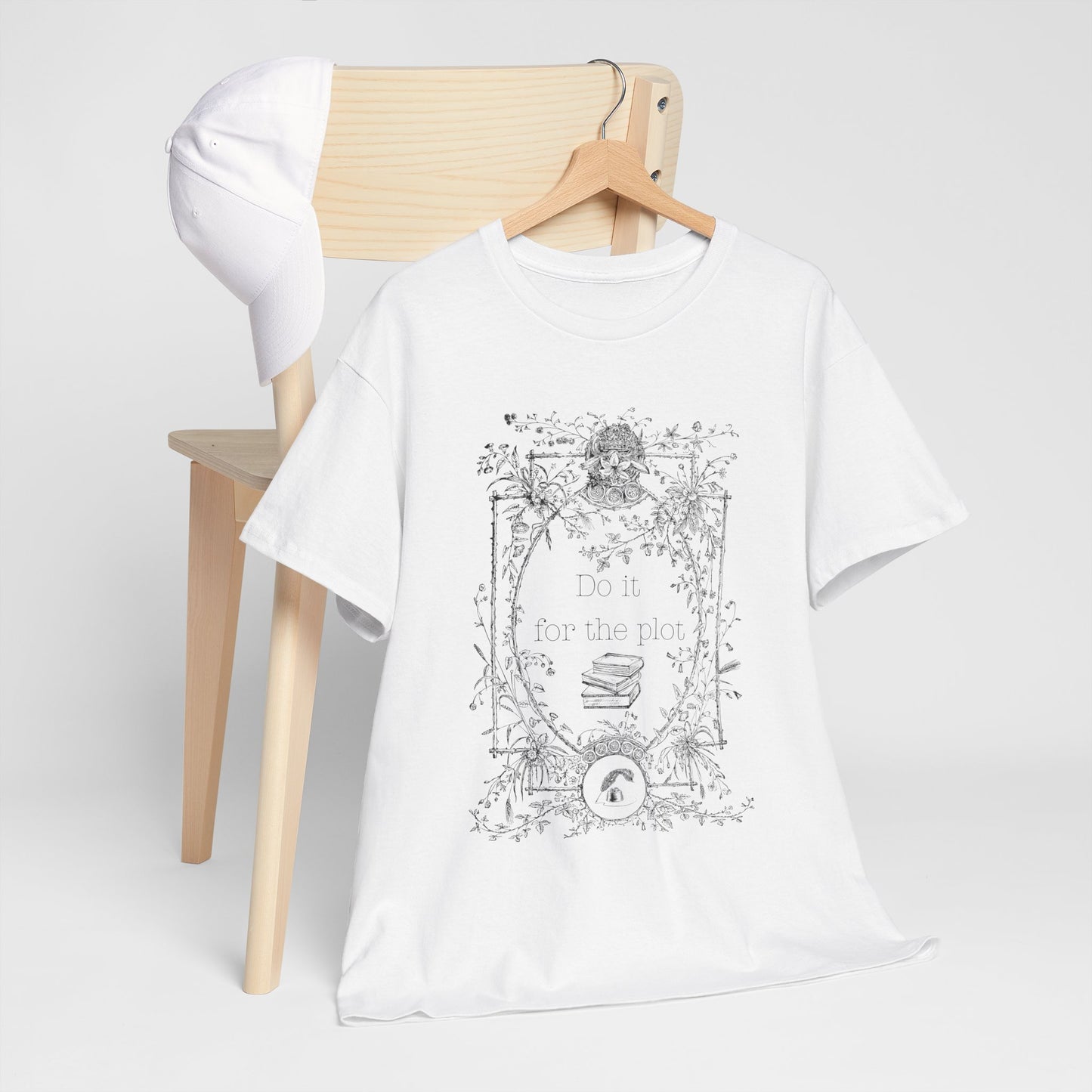 Do It For The Plot Unisex Heavy Cotton Tee - Avalon's Altar