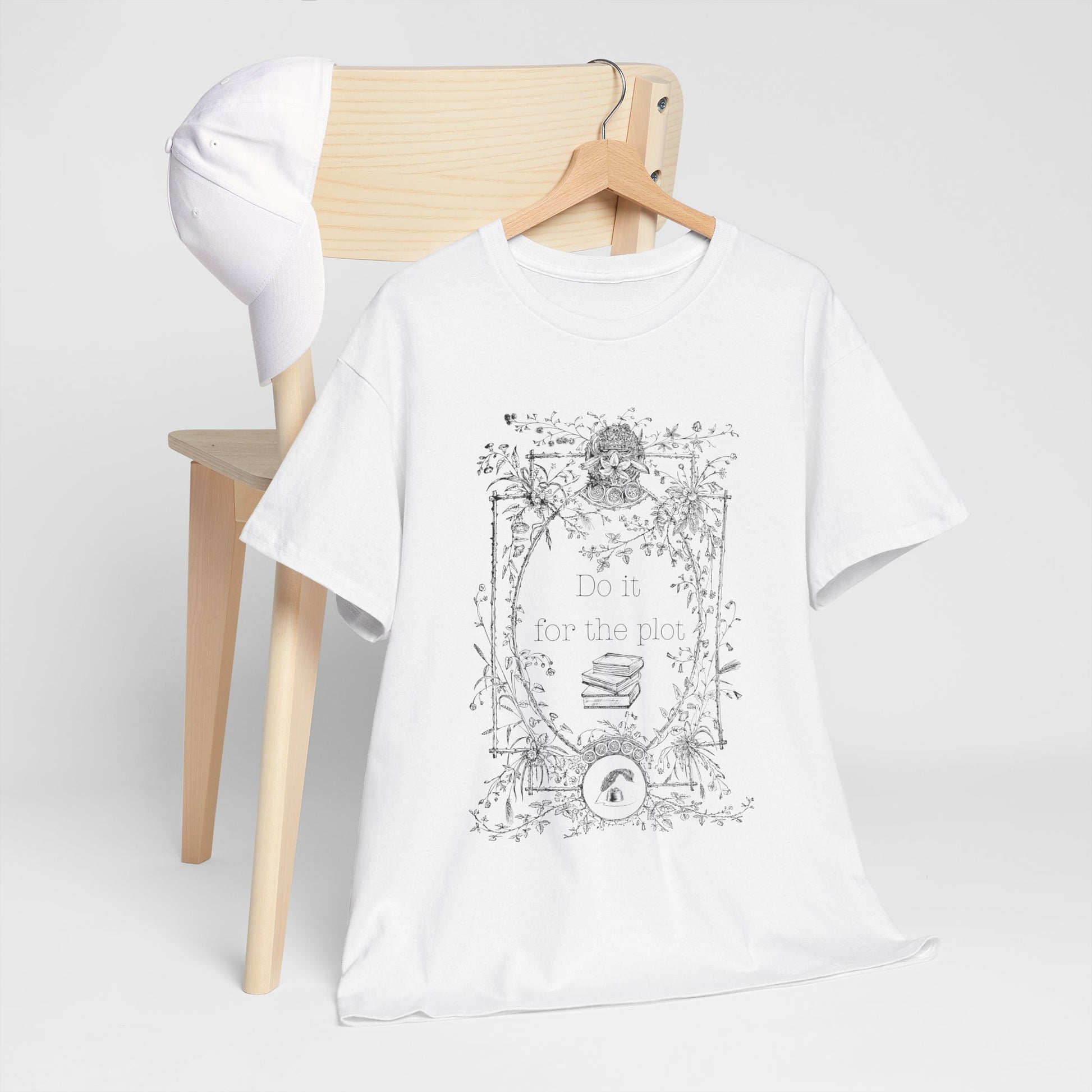 Do It For The Plot Unisex Heavy Cotton Tee - Avalon's Altar