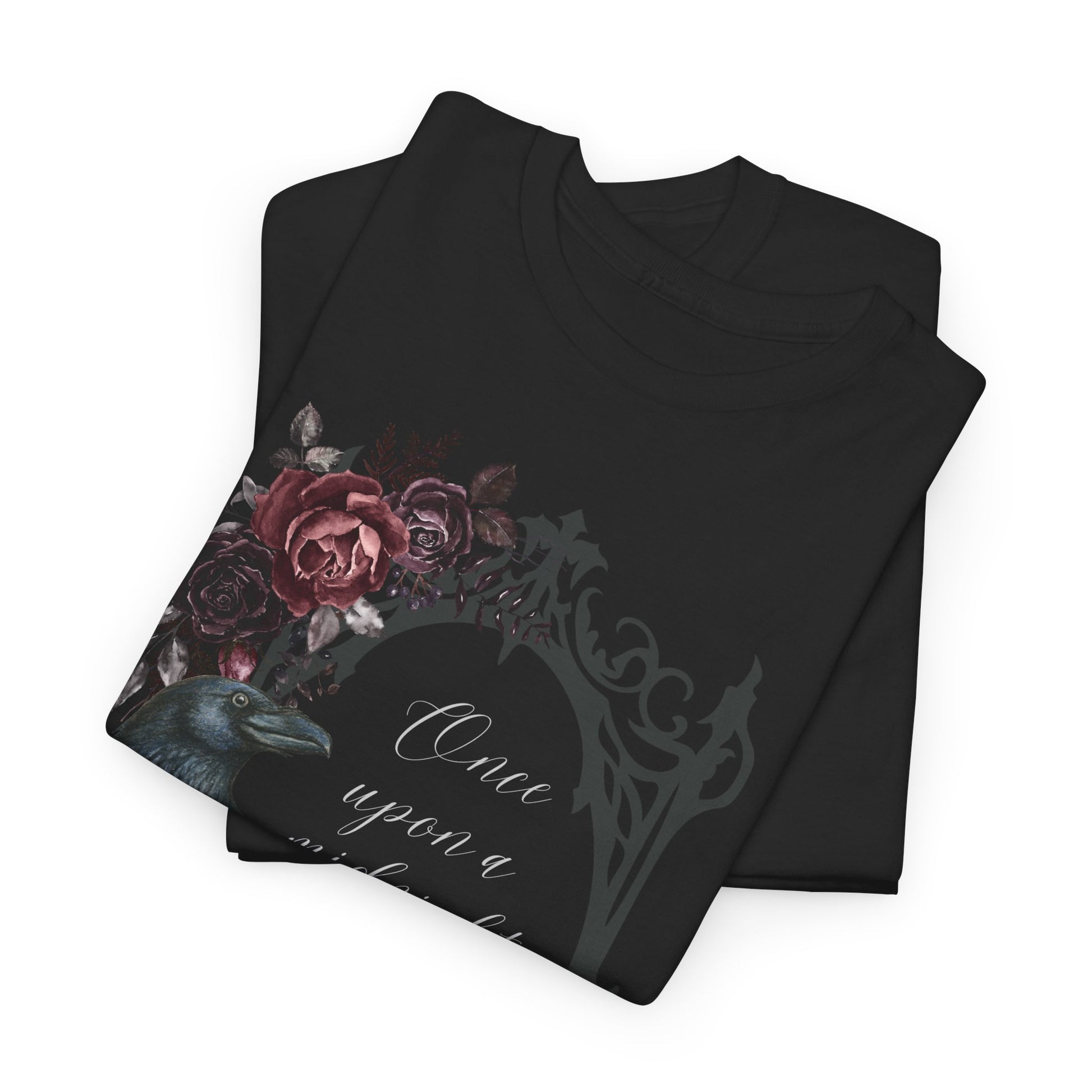 Once Upon a Midnight Dreary Unisex Heavy Cotton Tee - Avalon's Altar