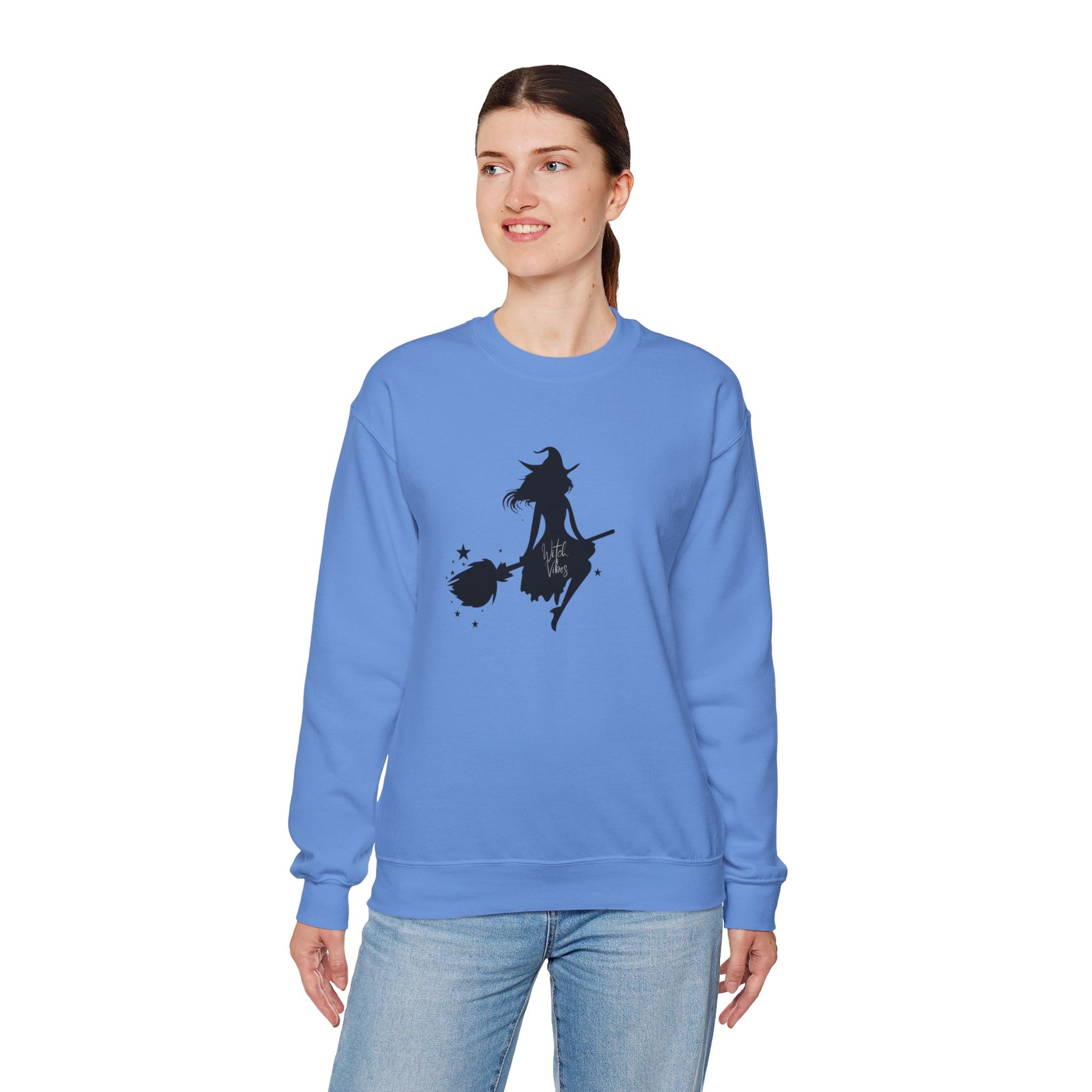 Witch Vibes Unisex Heavy Blend™ Crewneck Sweatshirt - Avalon's Altar