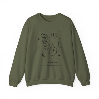 Virgo Unisex Heavy Blend™ Crewneck Sweatshirt - Avalon's Altar