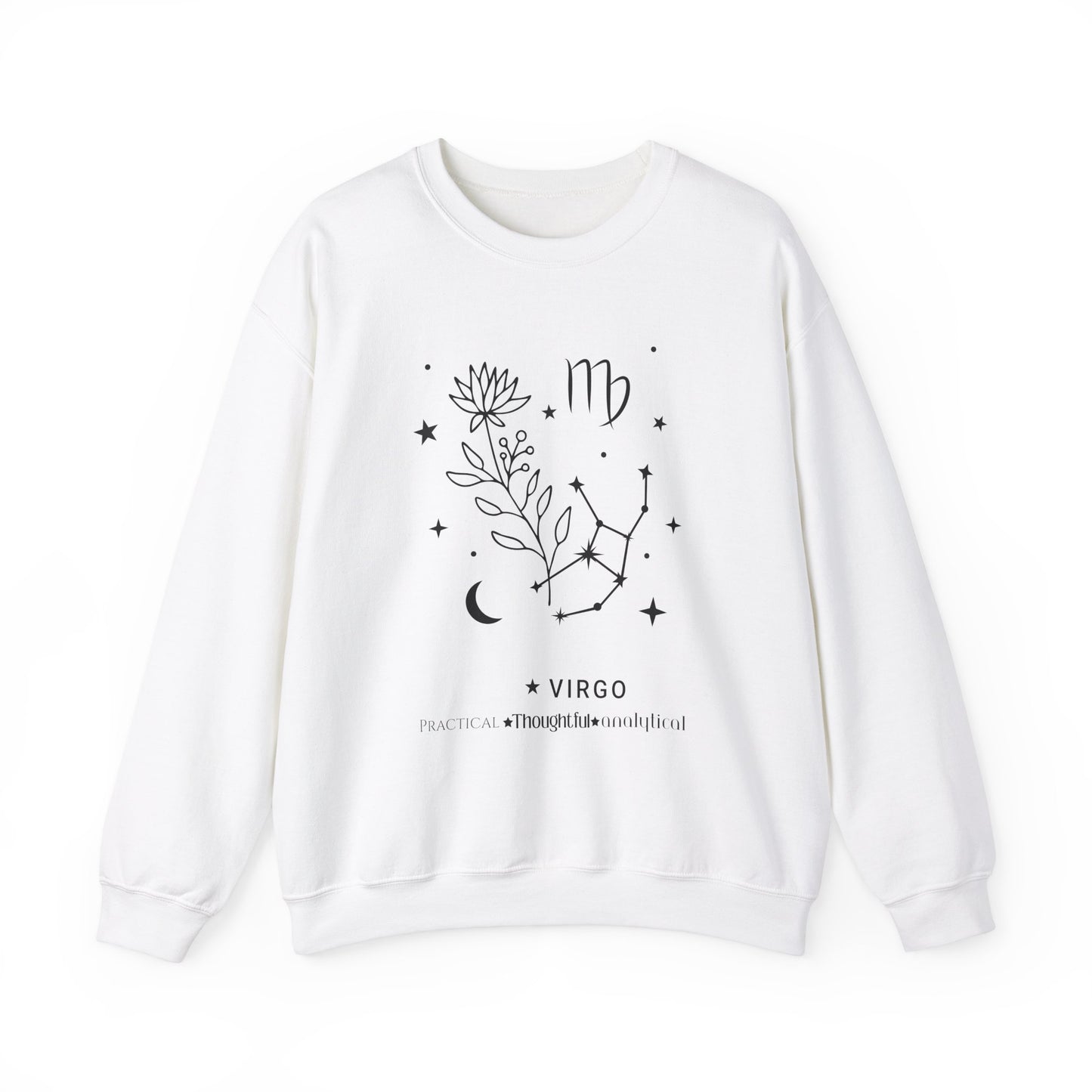 Virgo Unisex Heavy Blend™ Crewneck Sweatshirt - Avalon's Altar