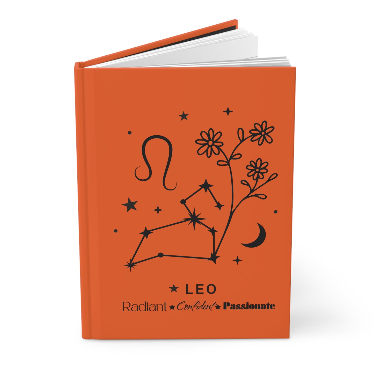 Leo Hardcover Journal Matte - Avalon's Altar