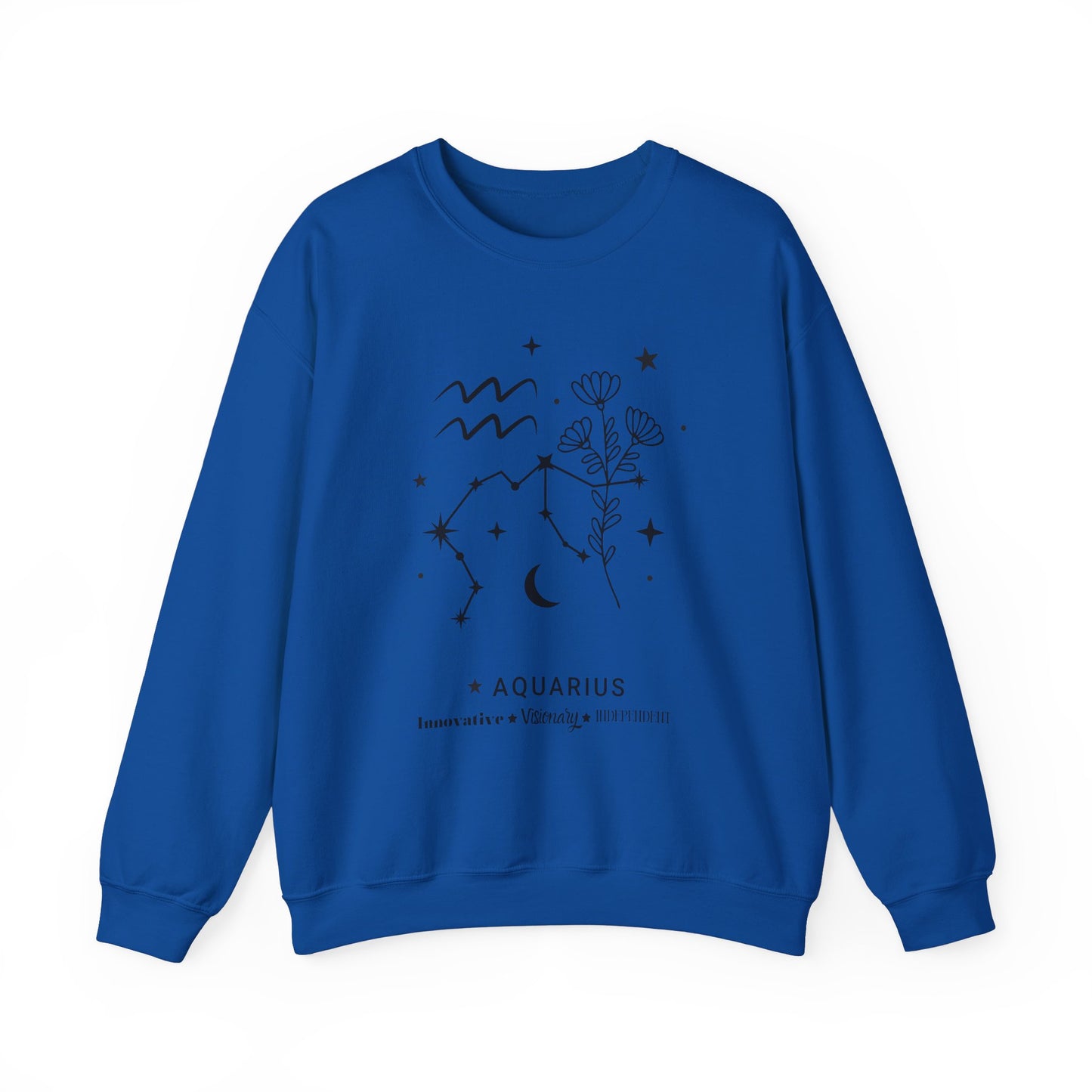 Aquarius Unisex Heavy Blend™ Crewneck Sweatshirt - Avalon's Altar