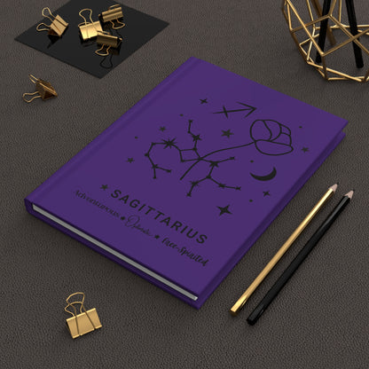 Sagittarius Hardcover Journal Matte - Avalon's Altar