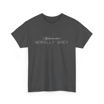 Morally Grey double sided Unisex Heavy Cotton Tee - Avalon's Altar