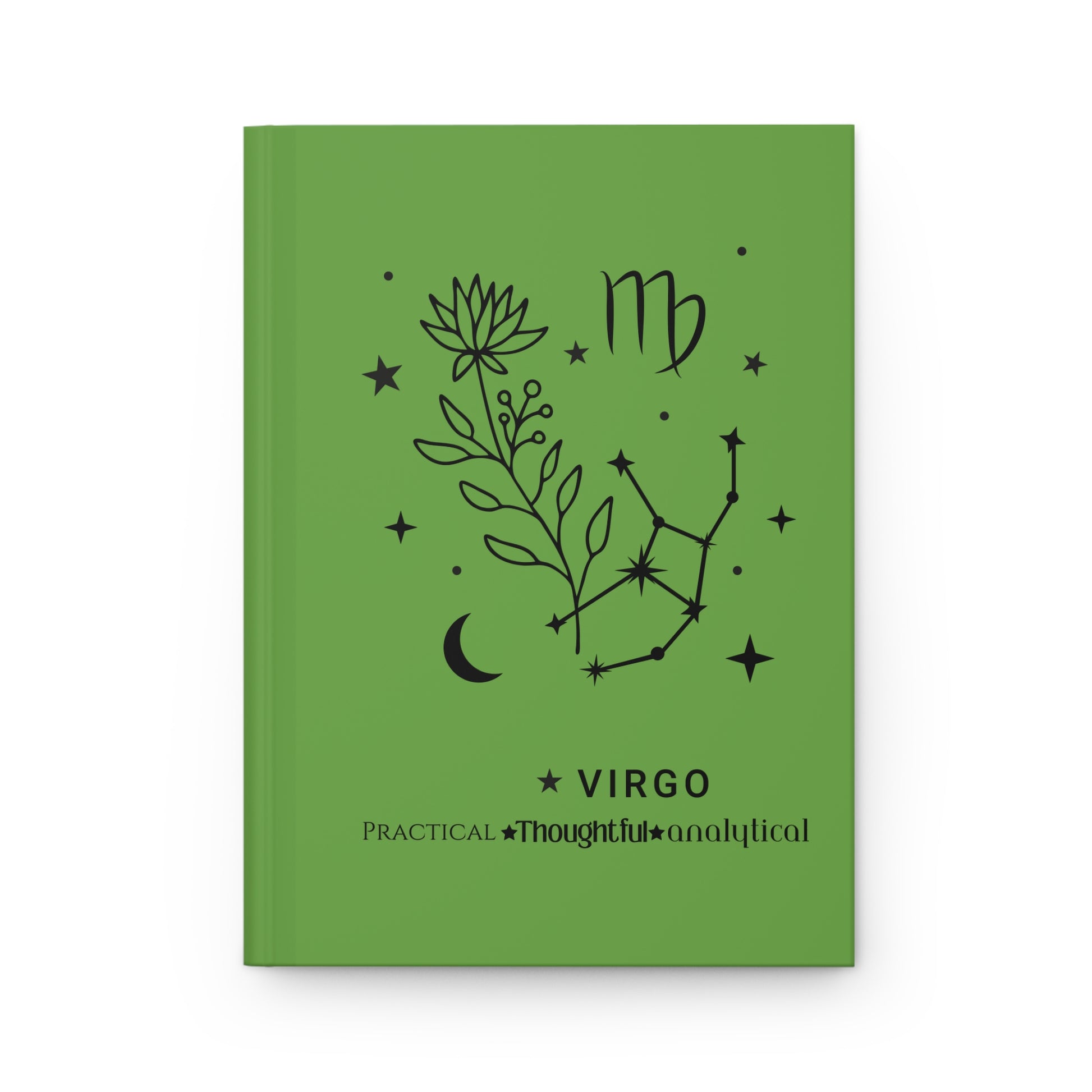 Virgo Hardcover Journal Matte - Avalon's Altar