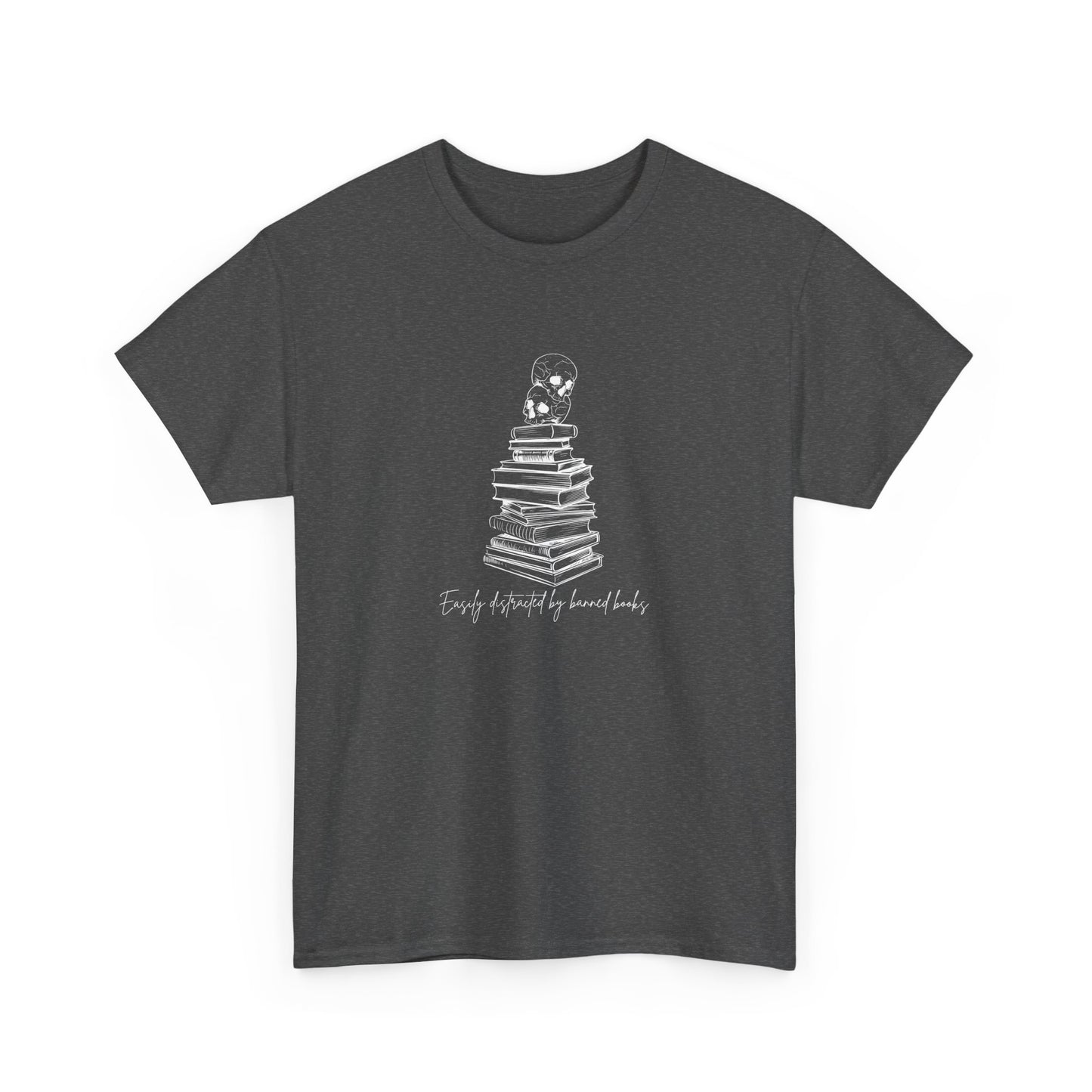 Easily Distracted by Banned Books Unisex Heavy Cotton Tee - Avalon's Altar