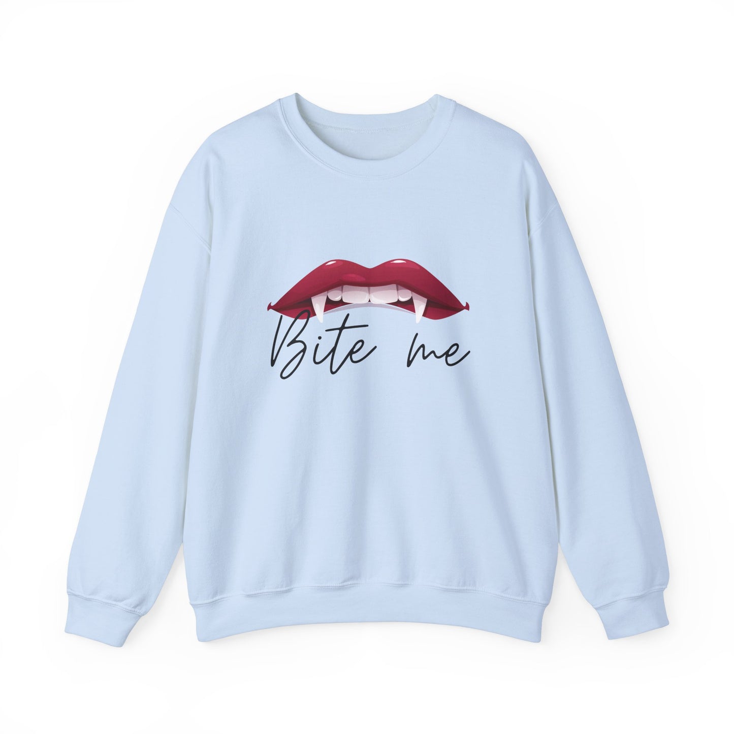 Bite me Unisex Heavy Blend™ Crewneck Sweatshirt - Avalon's Altar