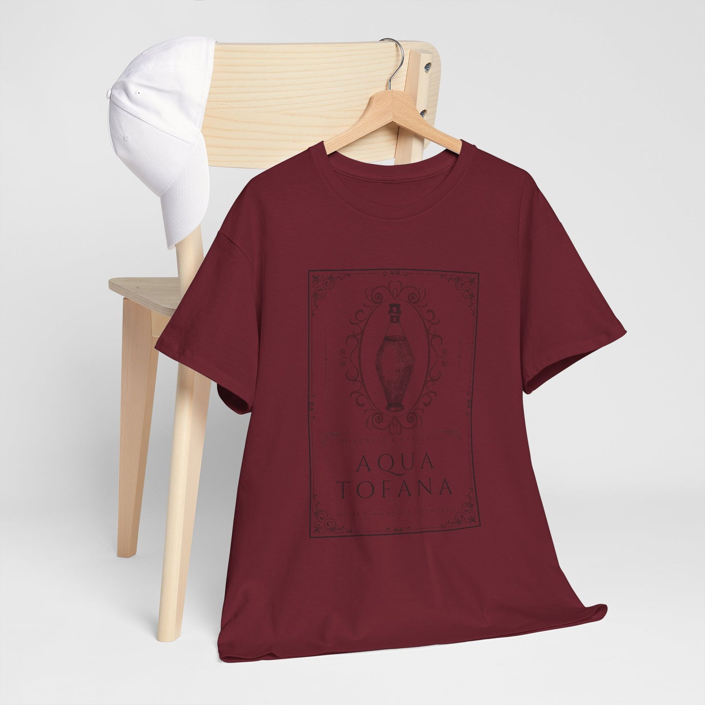 Aqua Tofana Unisex Heavy Cotton Tee - Avalon's Altar