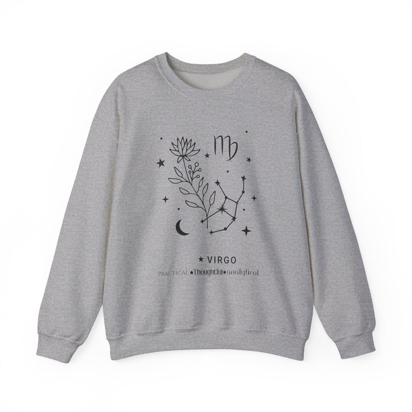 Virgo Unisex Heavy Blend™ Crewneck Sweatshirt - Avalon's Altar