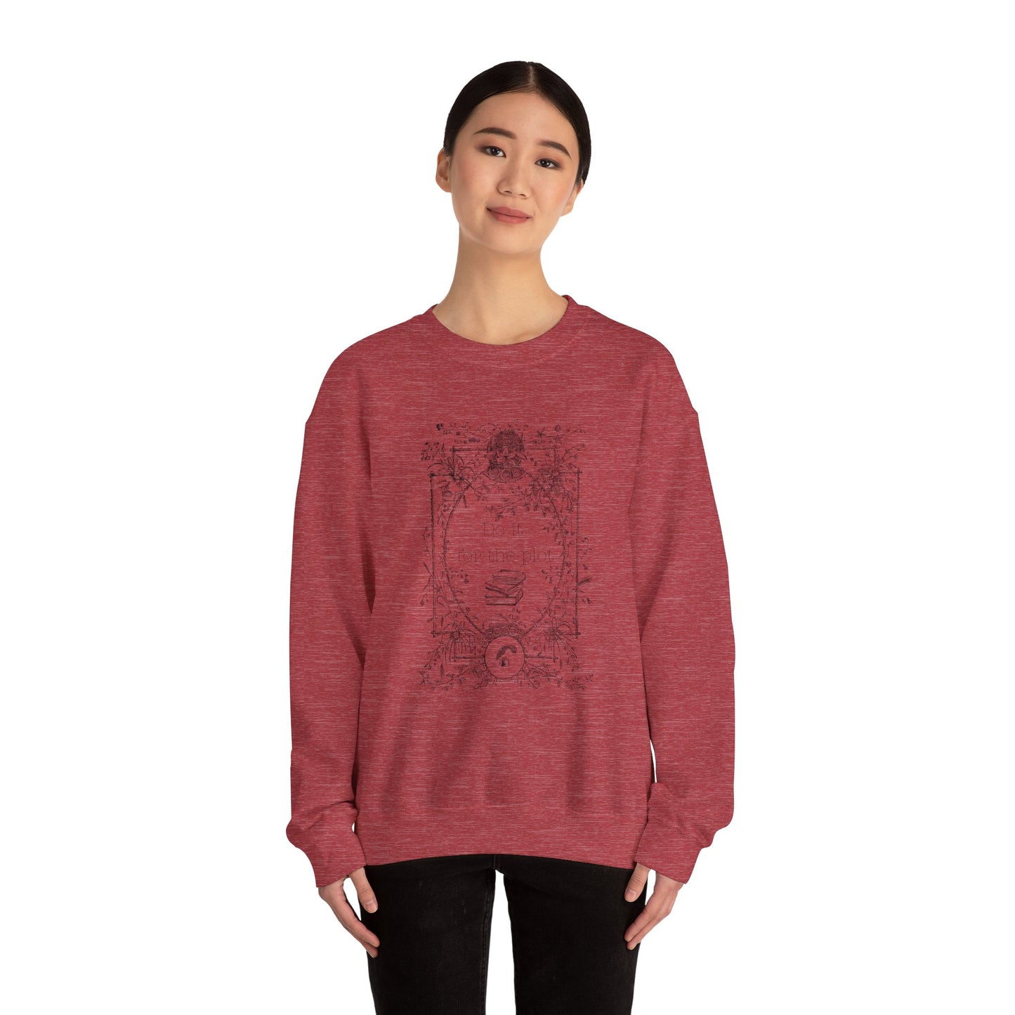 Do It For The Plot Unisex Heavy Blend™ Crewneck Sweatshirt - Avalon's Altar