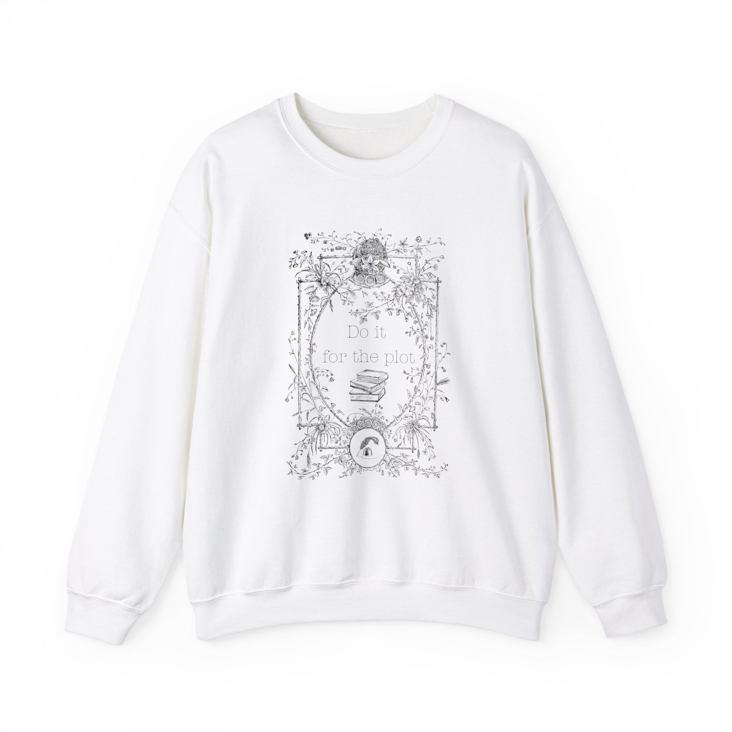 Do It For The Plot Unisex Heavy Blend™ Crewneck Sweatshirt - Avalon's Altar