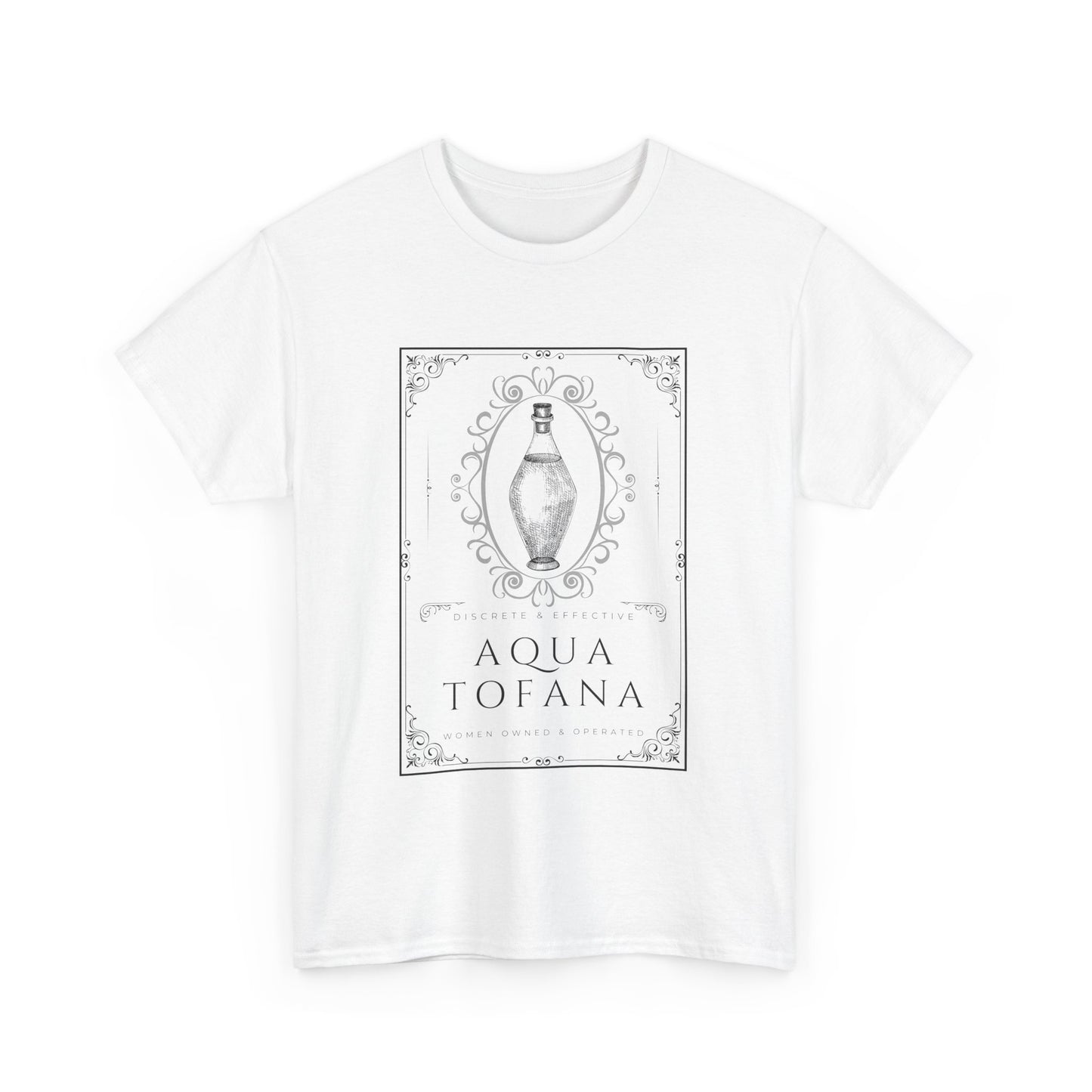 Aqua Tofana Unisex Heavy Cotton Tee - Avalon's Altar