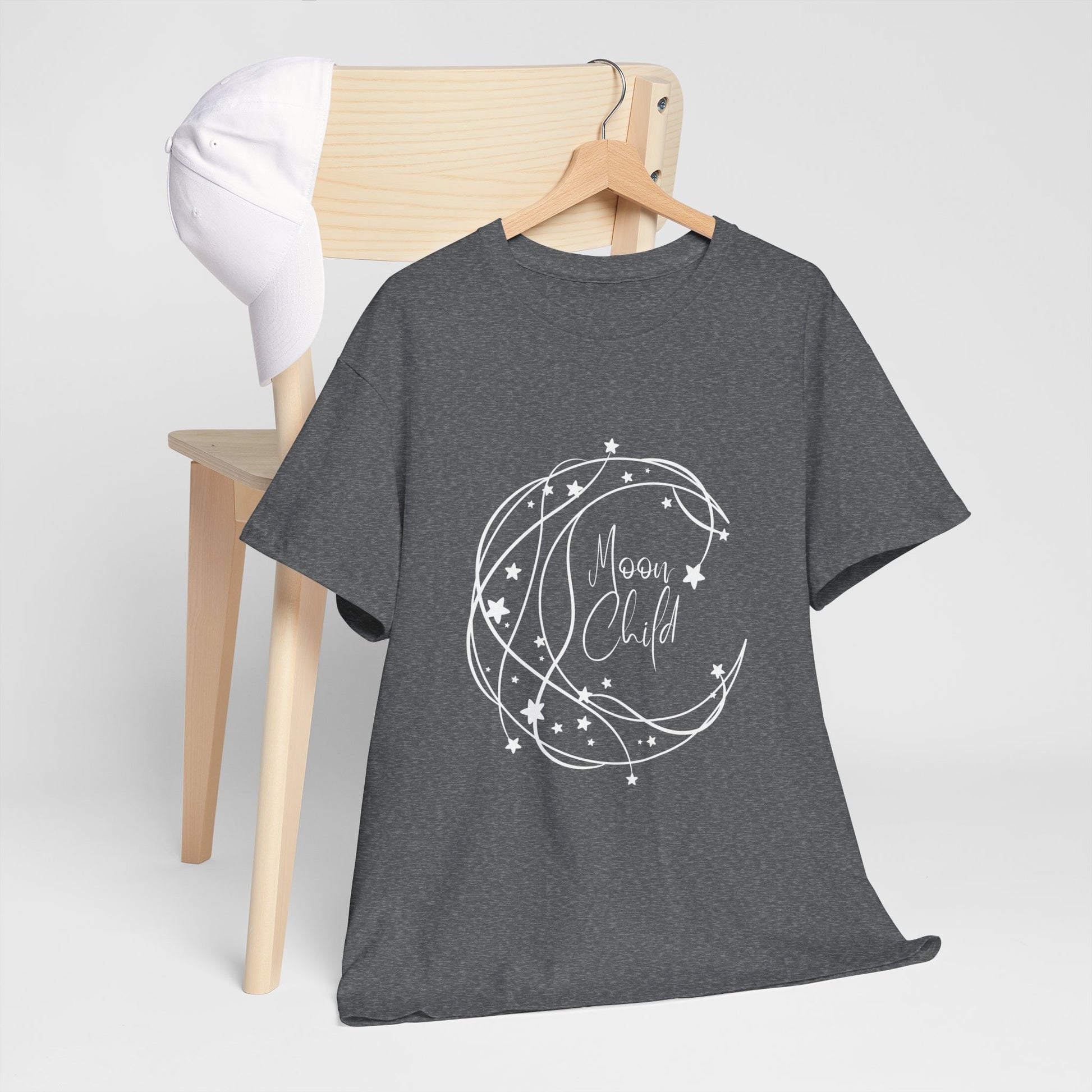 Moon Child Unisex Heavy Cotton Tee - Avalon's Altar