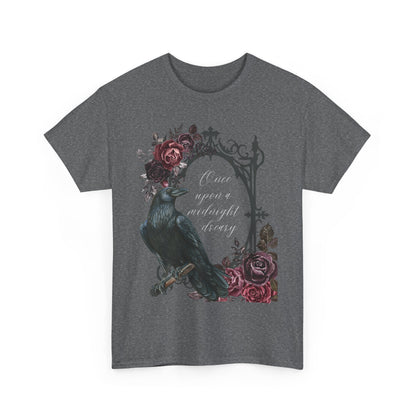 Once Upon a Midnight Dreary Unisex Heavy Cotton Tee - Avalon's Altar