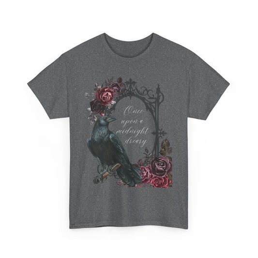 Once Upon a Midnight Dreary Unisex Heavy Cotton Tee - Avalon's Altar