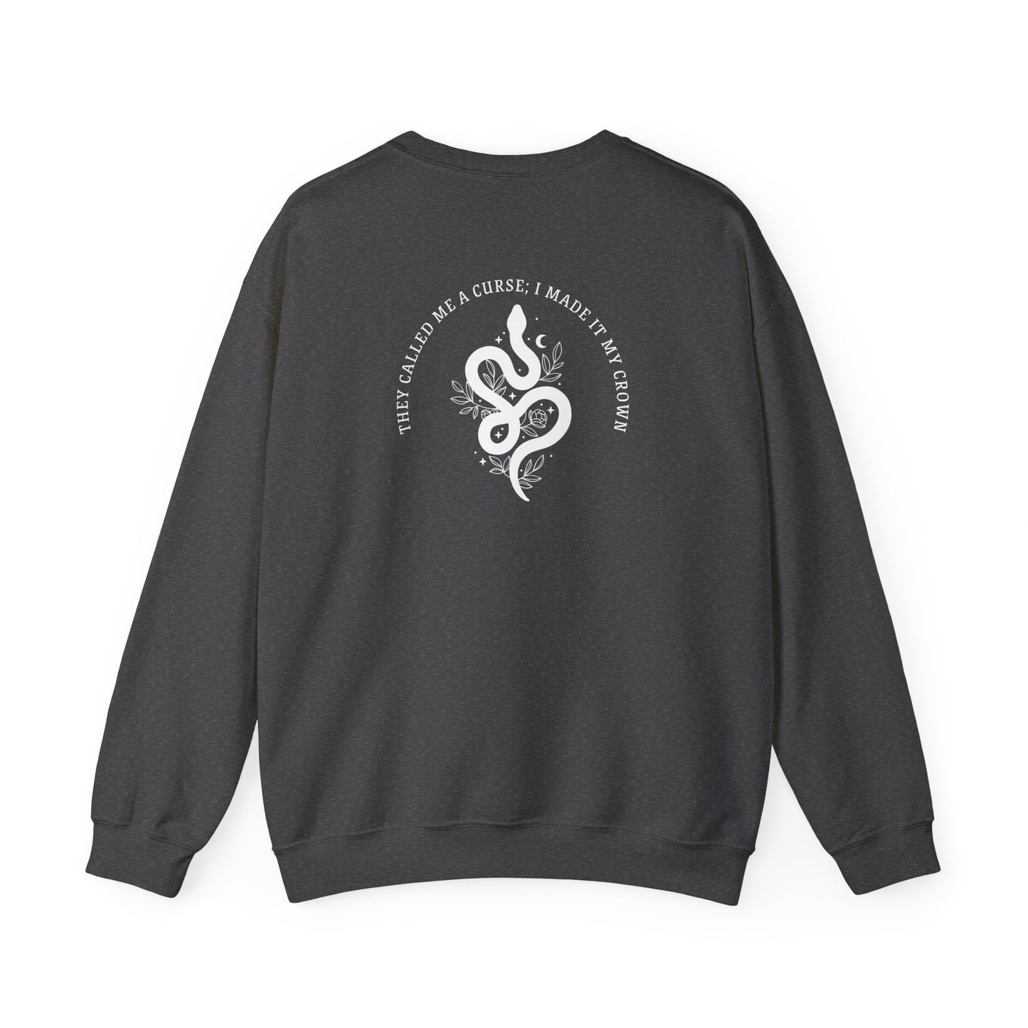 Medusa double sided Unisex Heavy Blend™ Crewneck Sweatshirt - Avalon's Altar