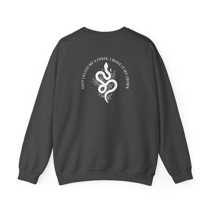 Medusa double sided Unisex Heavy Blend™ Crewneck Sweatshirt - Avalon's Altar