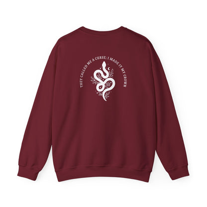 Medusa double sided Unisex Heavy Blend™ Crewneck Sweatshirt - Avalon's Altar