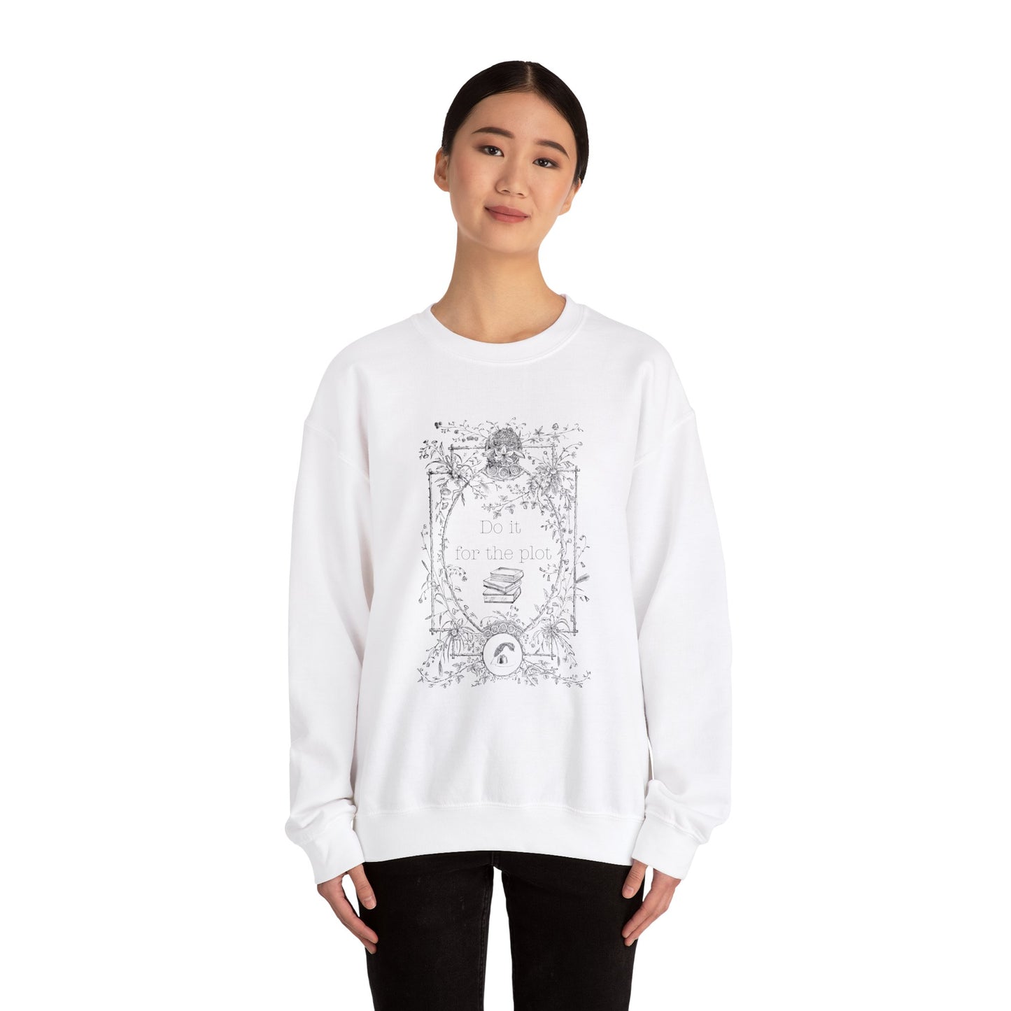 Do It For The Plot Unisex Heavy Blend™ Crewneck Sweatshirt - Avalon's Altar