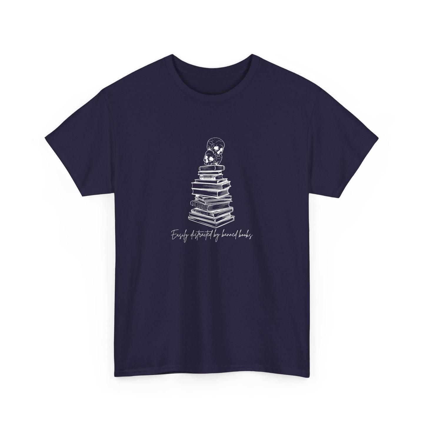 Easily Distracted by Banned Books Unisex Heavy Cotton Tee - Avalon's Altar