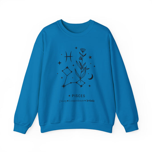 Pisces Unisex Heavy Blend™ Crewneck Sweatshirt - Avalon's Altar