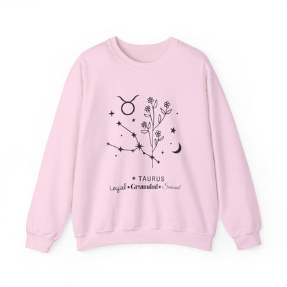 Taurus Unisex Heavy Blend™ Crewneck Sweatshirt - Avalon's Altar