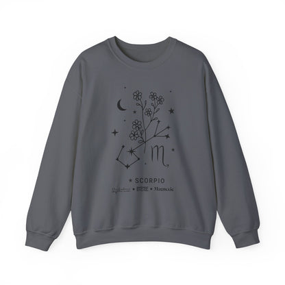 Scorpio Unisex Heavy Blend™ Crewneck Sweatshirt - Avalon's Altar