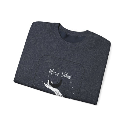 Moon Vibes Unisex Heavy Blend™ Crewneck Sweatshirt - Avalon's Altar