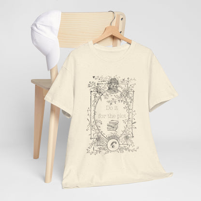 Do It For The Plot Unisex Heavy Cotton Tee - Avalon's Altar