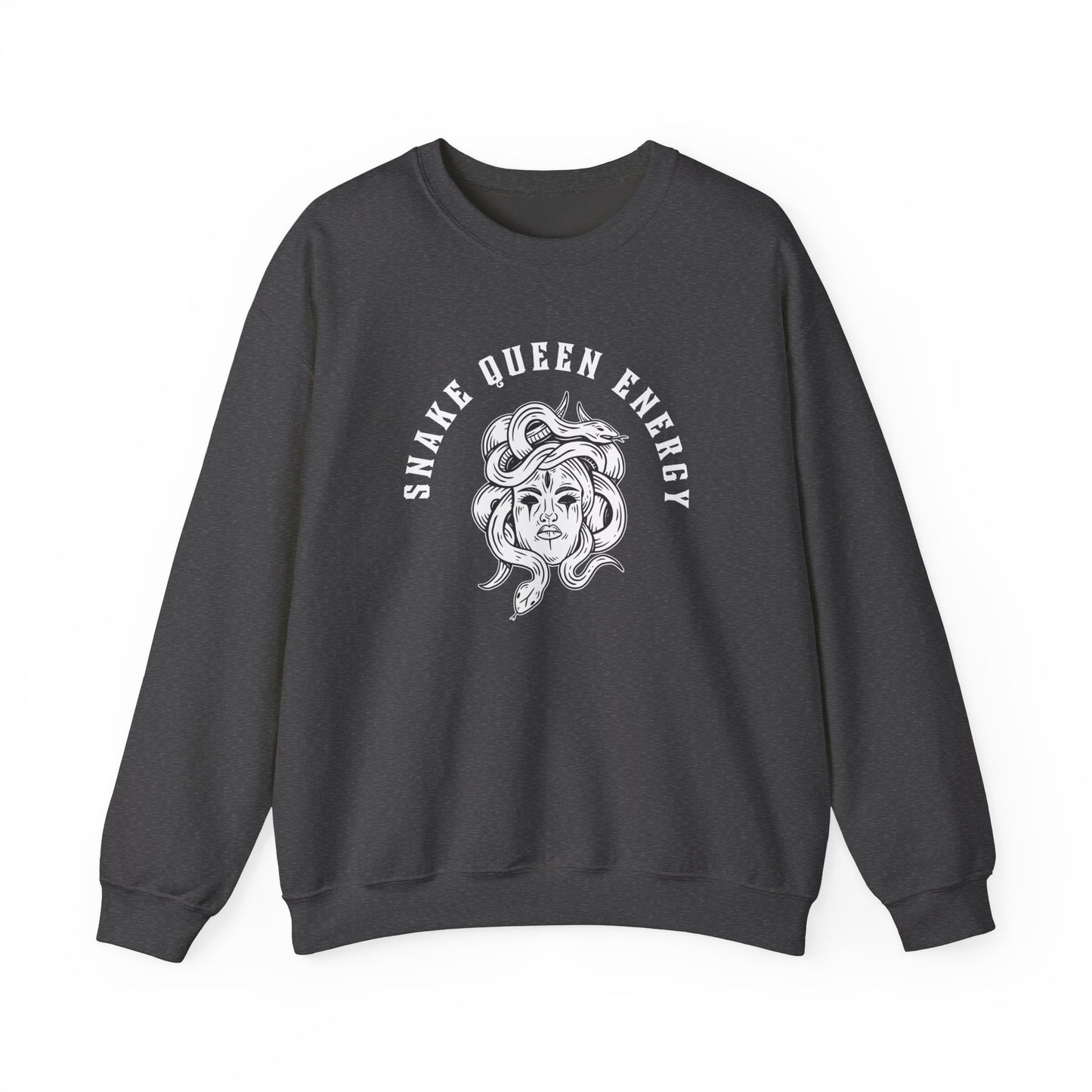 Medusa double sided Unisex Heavy Blend™ Crewneck Sweatshirt - Avalon's Altar