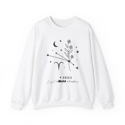 Aries Unisex Heavy Blend™ Crewneck Sweatshirt - Avalon's Altar