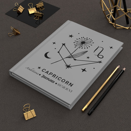 Capricorn Hardcover Journal Matte - Avalon's Altar