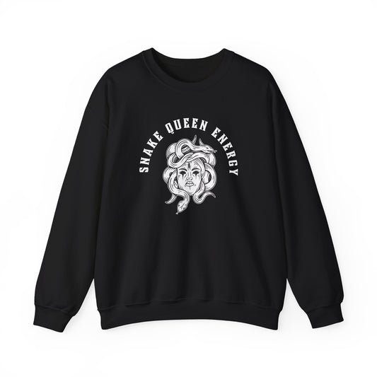 Medusa double sided Unisex Heavy Blend™ Crewneck Sweatshirt - Avalon's Altar