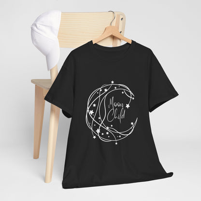 Moon Child Unisex Heavy Cotton Tee - Avalon's Altar