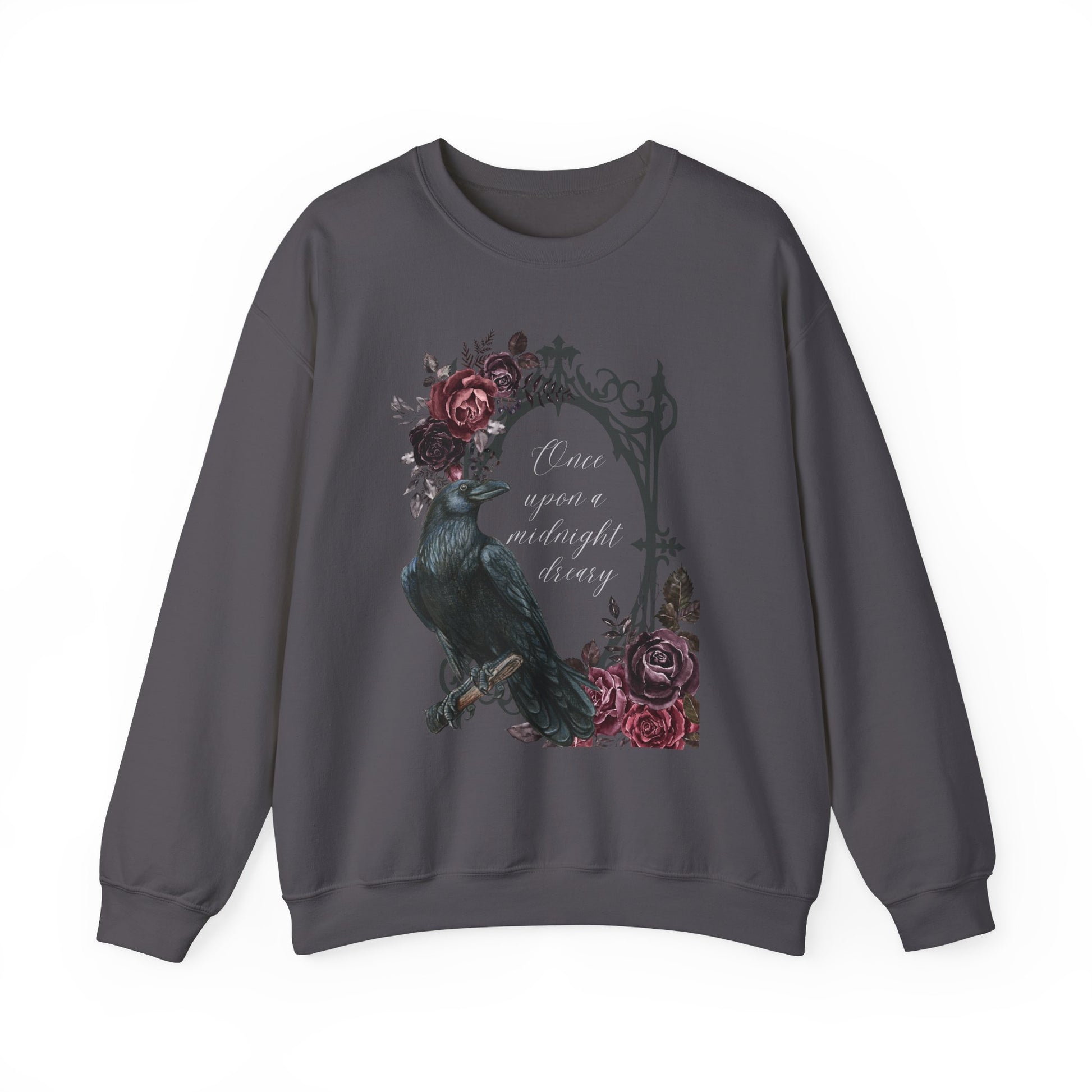 Once Upon a Midnight Dreary Unisex Heavy Blend™ Crewneck Sweatshirt - Avalon's Altar