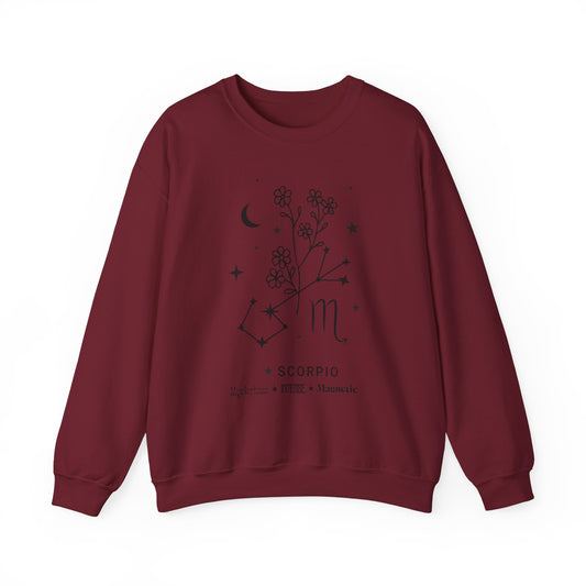 Scorpio Unisex Heavy Blend™ Crewneck Sweatshirt - Avalon's Altar