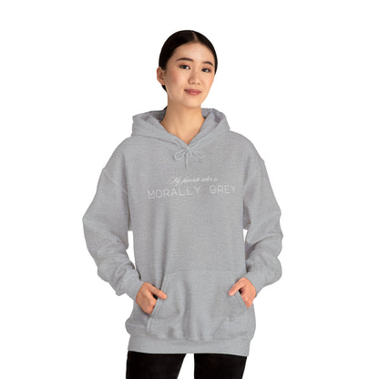 My Favorite Color Is Morally Grey double sided Unisex Heavy Blend™ Hooded Sweatshirt - Avalon's Altar