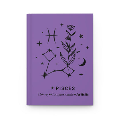 Pisces Hardcover Journal Matte - Avalon's Altar