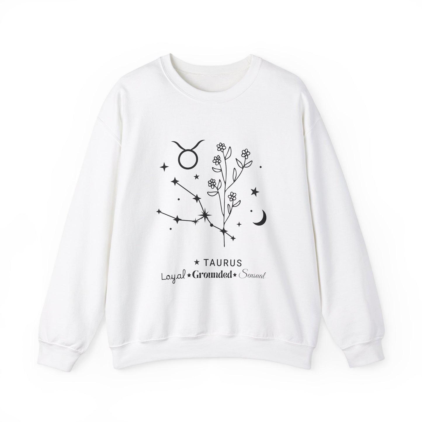 Taurus Unisex Heavy Blend™ Crewneck Sweatshirt - Avalon's Altar