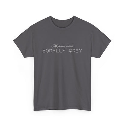 Morally Grey double sided Unisex Heavy Cotton Tee - Avalon's Altar