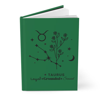 Taurus Hardcover Journal Matte - Avalon's Altar