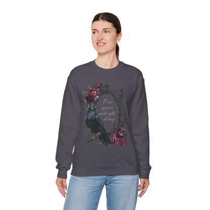 Once Upon a Midnight Dreary Unisex Heavy Blend™ Crewneck Sweatshirt - Avalon's Altar