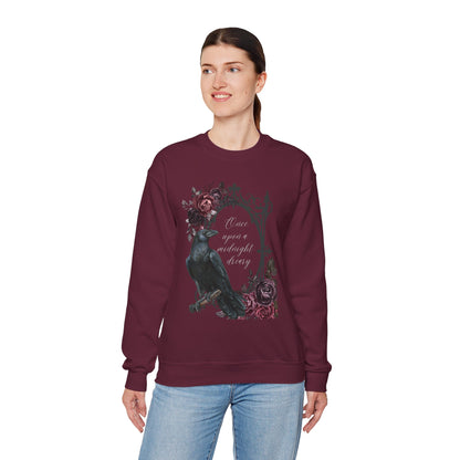 Once Upon a Midnight Dreary Unisex Heavy Blend™ Crewneck Sweatshirt - Avalon's Altar