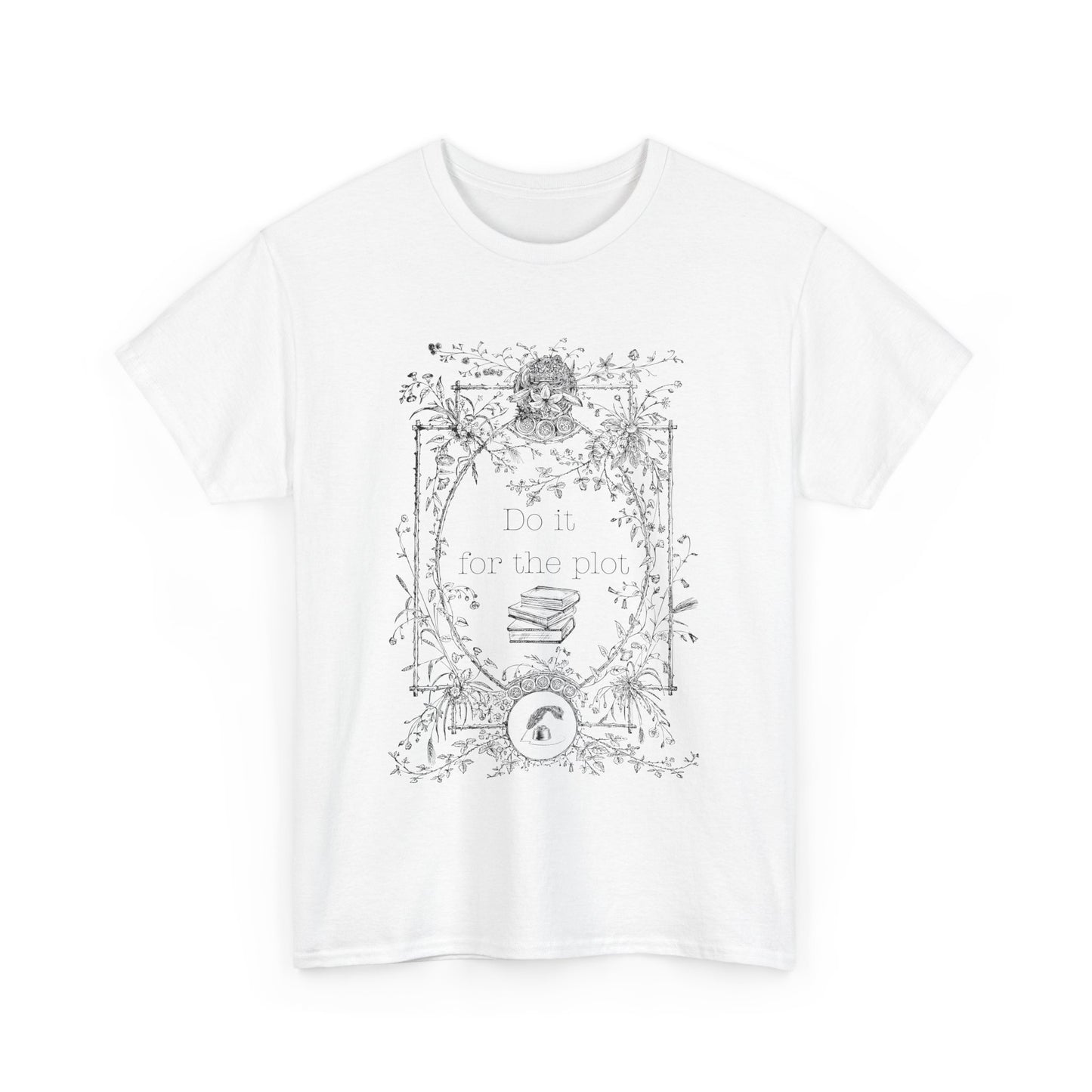 Do It For The Plot Unisex Heavy Cotton Tee - Avalon's Altar