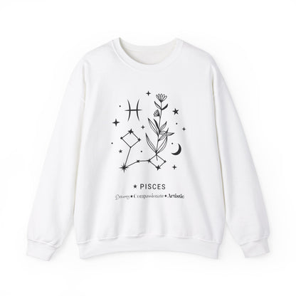 Pisces Unisex Heavy Blend™ Crewneck Sweatshirt - Avalon's Altar