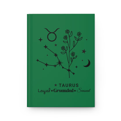 Taurus Hardcover Journal Matte - Avalon's Altar